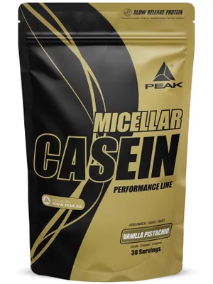 Produktbild von Micellar Casein - 900g : Vanilla Pistachio I 30 Portionen I Pulver I Milchprotein I Muskelaufbau I Sättigungseffekt I mit Laktase I glutenfrei
