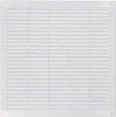Imagen del producto de Rejilla de ventilación EDM 87708, color blanco, 30 x 30 x 0,7 cm, con mosquitera