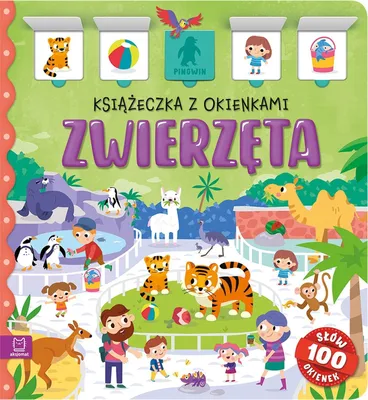 Image de Zwierzęta. Książeczka z okienkami. 100 słów