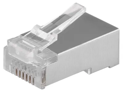 Konektor RJ45 pro FTP kabel (drát) CAT5E, 20 ks