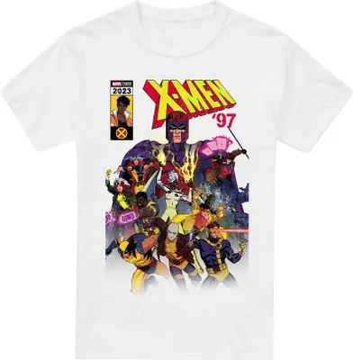 Immagine prodotto di Marvel - Maglietta "X-Men" da uomo TV3375 (XXL) (Bianco)
