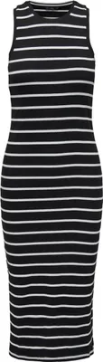 Produktbild von ONLY Figurbetontes Bodycon-Kleid Geripptes Midi Dress Ärmellos Größe: XS