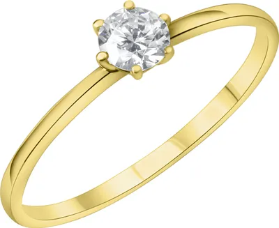 Produktbild von Damen Ring 375 Gold Zirkonia (Gr. 62)