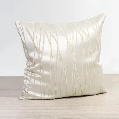Produktbild von Kissen von Lysel - beige Obella 38x38, reines Polyester Dekokissen