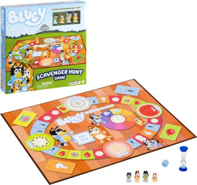 Zdjęcie produktu dla Bluey Scavenger Hunt Gra Planszowa Wielokolorowy Wielokolorowy Jeden Rozmiar