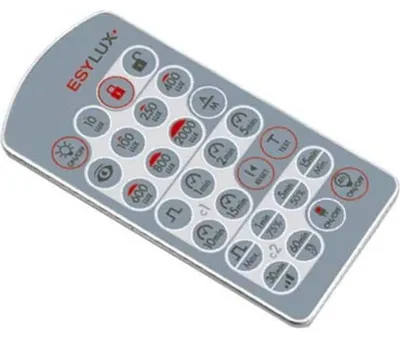 Immagine prodotto di ESYLUX universale/telecomando REMOTECONTROLMDi/PDi EM10425509