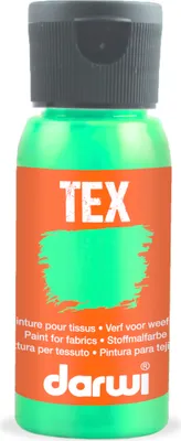 Produktbild von Darwi 4x DARWI Stoffmalfarbe, Flasche 50ml, Mintgrün - Minze DA0100050640C