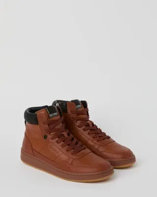 Produktbild von Bjorn Borg Björn Borg Slam High Sneakers | Cognac | Männer | Größe 44 | Langlebiges Polyurethan