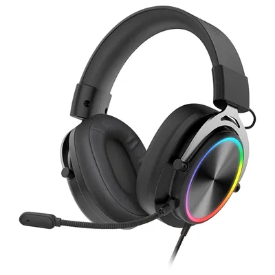 Image de Mars Gaming MHFORGE, casque gaming filaire, noir