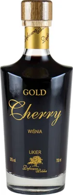 Produktbild von Likier Debowa Polska Gold Cherry WiSnia 0,7L - Kirschlikör | Likör