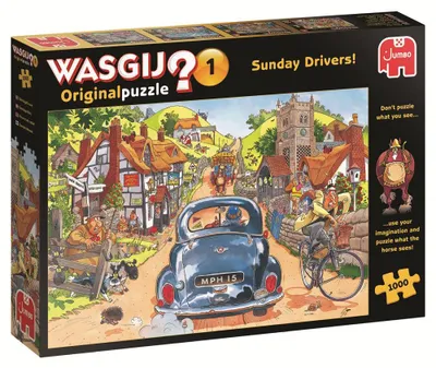 Produktbild von Wasgij Original 1 Sonntagsfahrer! 1000 Teile Puzzle