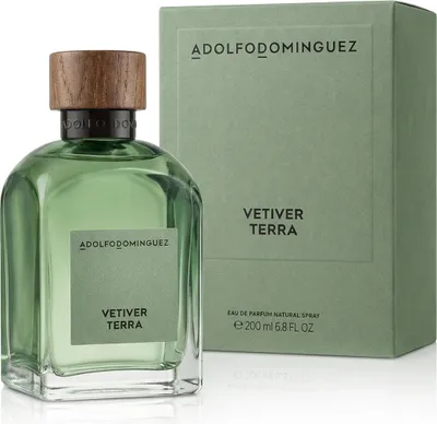 Immagine prodotto di Adolfo Dominguez Agua Fresca Vetiver Terra Eau de Parfum per uomo 200 ml