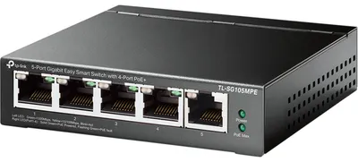 Obrázek produktu pro TP-Link TL-SG105MPE, L2, Gigabit Ethernet (10/100/1000), Podpora napájení po Ethernetu (PoE)