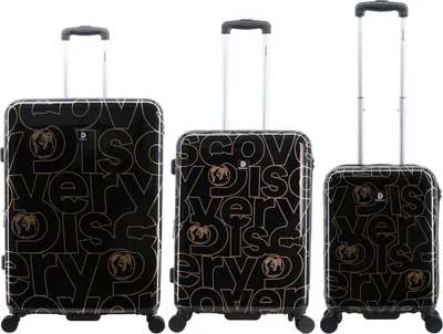 Produktbild von Discovery Gold ABS/PC Spinner Koffer Set Gr. S/M/L mit TSA-Zahlenschloss