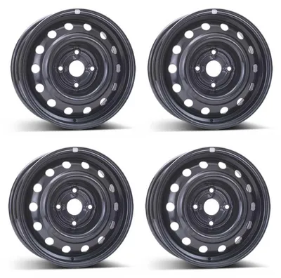 Image de 4 jantes en acier Alcar 6555 5,5Jx14 ET44 4x114,3 pour Chevrolet Lacetti, Nubira et Tacuma