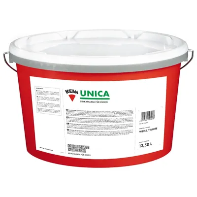 Produktbild von KEIM Unica Silikatfarbe für Innen, weiss, 12,5l