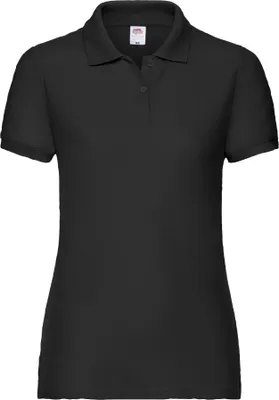 Produktbild von Poloshirt für Damen Damen-Fit 65/35 Polo - Schwarz, M