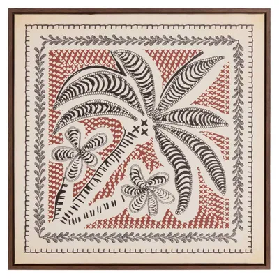 Produktbild von Leinwand „véro“, quadratisch, 48 x 48 cm - Atmosphera créateur d'intérieur