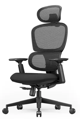 Produktbild von Bürostuhl Schreibtischstuhl Ergonomischer Bürostuhl - Höhenverstellbare Rückenlehne - Sitztiefe verstellbar - Max. 100 kg - Für lange Arbeitstage