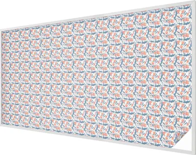 Produktbild von Buntglas Fensterfolie – 116x200 cm – Stained-Glass Design – blickdichte dekorative Sichtschutzfolie – selbstklebend, UV-Schutz – Ein Blütenfest