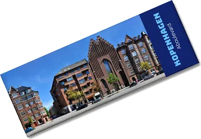 Produktbild von streetline Kopenhagen Aboulevard Panorama Souvenir Magnet
