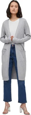 Produktbild von Vila Ril Strickjacke Grau L Frau Grau L