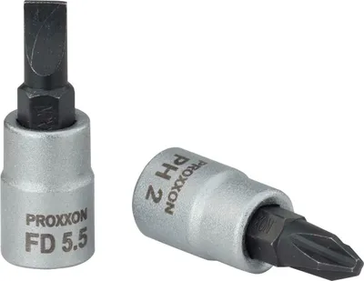 Produktbild von Proxxon 23730 PH1 Kreuzschlitzschrauben Einsatz Antrieb 6,3mm (1/4')