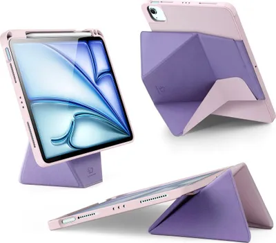 Produktbild von Schutzhülle mit Klappe für iPad Air 11" / 10.9" 2020-2026 / Pro 11" 2018-2022, Dux Ducis Vers, Rosa