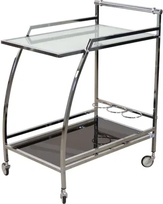 Produktbild von Servierwagen / Barwagen verchromt