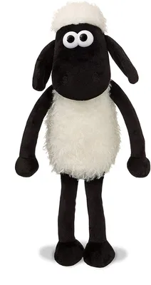 Image de Aurora 61173 - Shaun the Sheep / Shaun le mouton, figurine en peluche 20cm