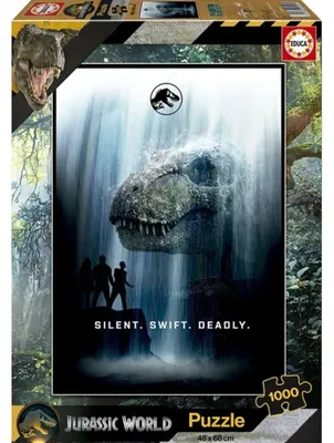 Zdjęcie produktu dla Puzzle EDUCA Jurassic World, 1000 elementów