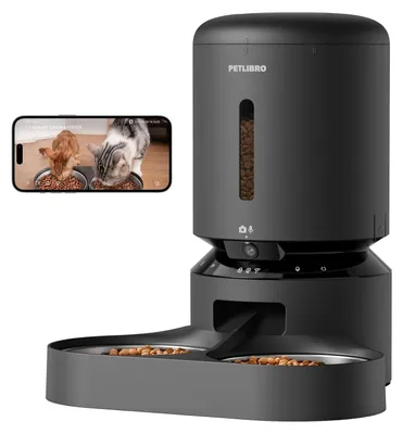 Immagine prodotto di PETLIBRO - Distributore automatico di cibo per gatti con telecamera 1080P e connessione WiFi