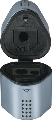 Obrázok produktu pre Faber-Castell Grip 2001, Ručný orezávač ceruzky, Strieborná, 1 kusov