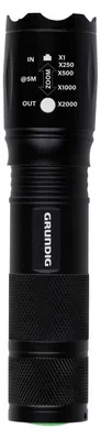 Produktbild von Grundig LED Taschenlampe mit Zoomfunktion und 5 Lichtmodi, Kompaktes Design