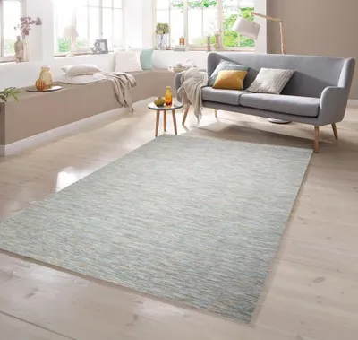 Zdjęcie produktu dla Dywan dwustronny, kolor: niebiesko-beżowy, wymiary: 80 x 150 cm
