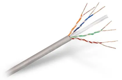 Image de Aisens - rj45 cat.6 utp rigide awg24 câble réseau, gris, 100m