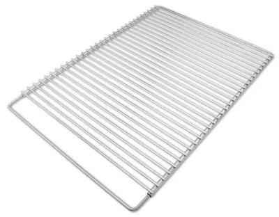 Immagine prodotto di DEOS Griglia regolabile per barbecue in acciaio inox 60–70 × 45 cm senza manici