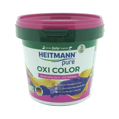 Produktbild von Heitmann Oxi Color Pure Fleckenentfernerpulver 500 g