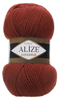 Produktbild von ALIZE Lanagold 100g 49% Wolle Strickgarn Winterwolle Schurwolle Farbwahl