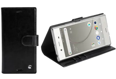 Produktbild von Ekerö Folio Wallet 2in1 Black für Sony Xperia XZ1