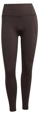 Zdjęcie produktu dla Spodnie treningowe adidas Optime 7/8 dla kobiet, kolor: Aurora Coffee, rozmiar: XL
