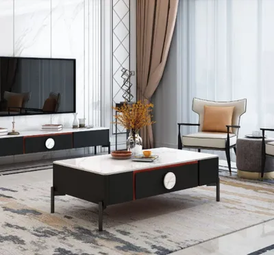 Image de Table basse Canapé Table de salon Table basse moderne Table d'appoint Nouveau