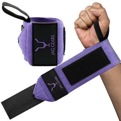 Produktbild von Handbandage Handgelenkstütze, verstellbarer Handgelenkbandagegurt mit Daumenstütze (1 pair), Sport Gewichtheben Bodybuilding Klimmzüge Krafttraining