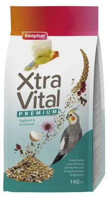 Productafbeelding van Beaphar XtraVital voor grote papegaaien, 1 kg