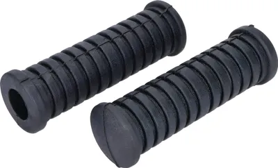 Zdjęcie produktu dla Zestaw gum podnóżka poprzecznie prążkowanych w kolorze czarnym do Simson S50, S51, S53, S70, S83, SR4-1 Spatz, SR4-2 Star, SR4-3 Sperber, SR4-4 Habicht