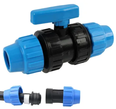Zdjęcie produktu dla Zawór kulowy PVC o średnicy 25 mm do instalacji wodociągowych
