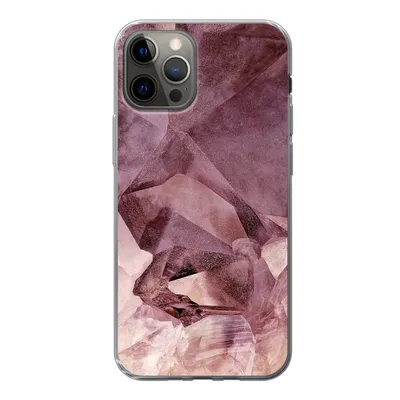 Produktbild von MuchoWow® Handyhülle Schutzhülle Hülle für iPhone 13 Pro Kristalle - Natursteine - Edelsteine und Mineralien Silikon Softcase Handy Hülle - Handy-Tasche