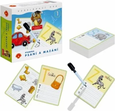 Obrázek produktu pro Psaní a mazání - písmenka