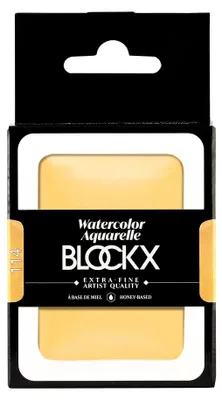 Produktbild von Blockx Aquarellfarbe, Rötliches Neapelgelb Riesenpf. Neapelrötlichgelb 45114BXC