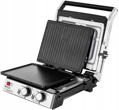Produktbild von Elektrischer Grill Ecg Kg 2033 3In1: Waffeln, Panini, Bbq, 2000 W KU44-ZPXXU
